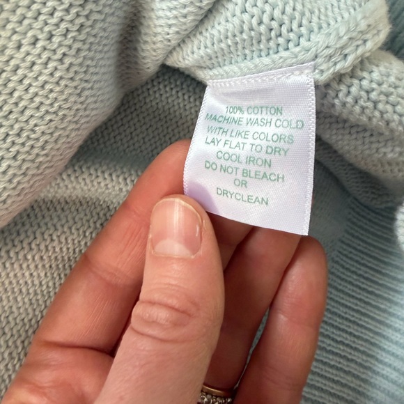 NWT Julia Amory Falmouth Sweater in Gracie Blue Large - Picture 8 of 9